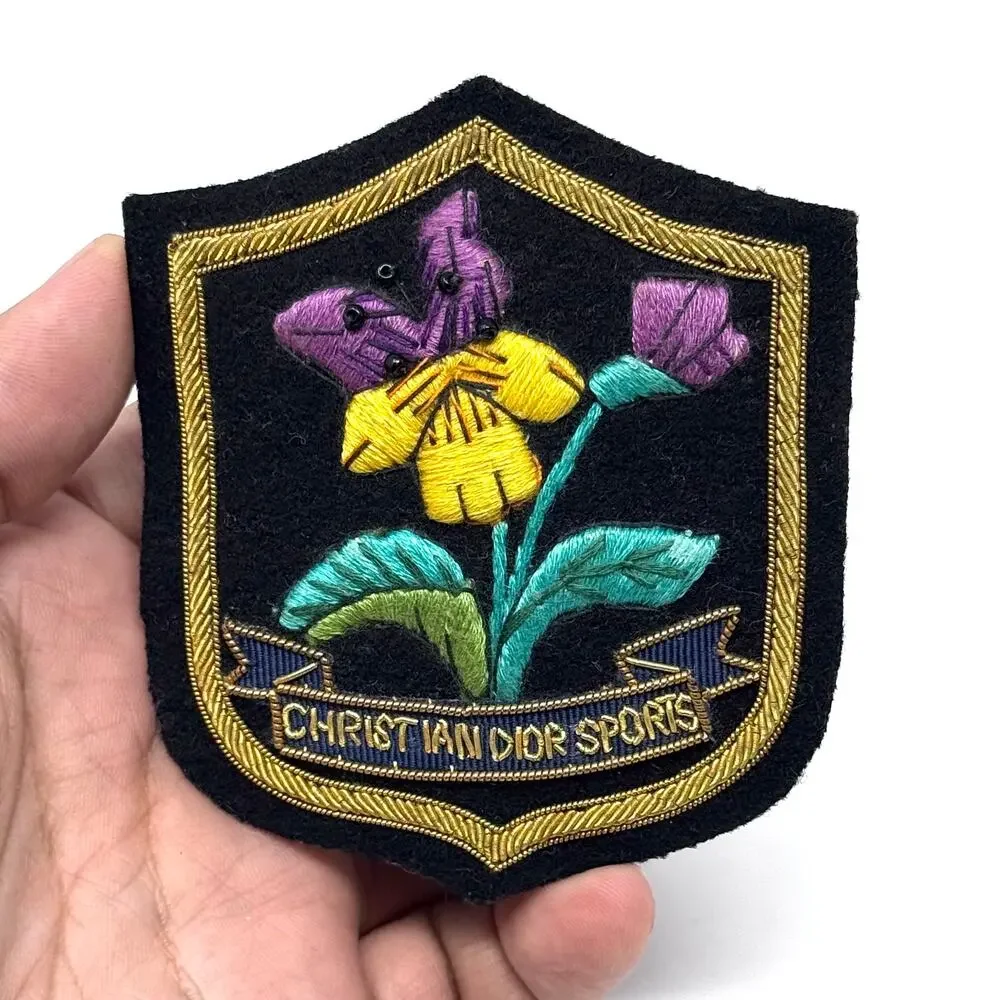 Christian Dior Sports Badge Pin